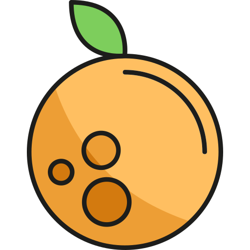 Orange Generic color lineal-color icon