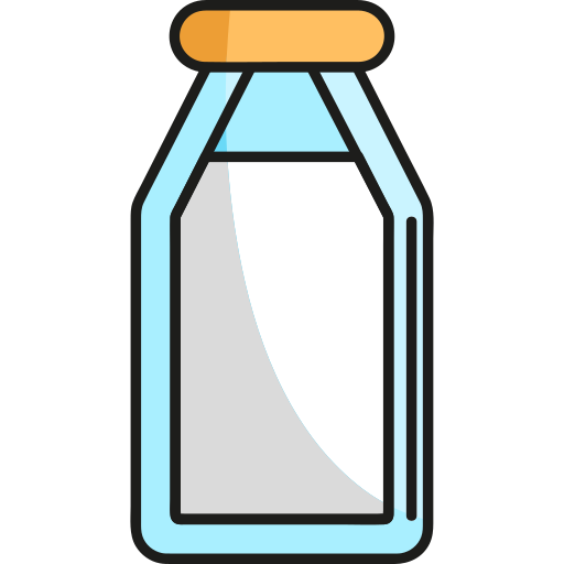 melk fles Generic color lineal-color icoon