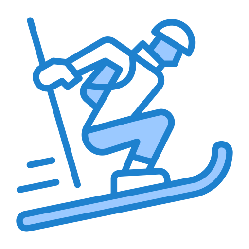 skifahren Generic color lineal-color icon