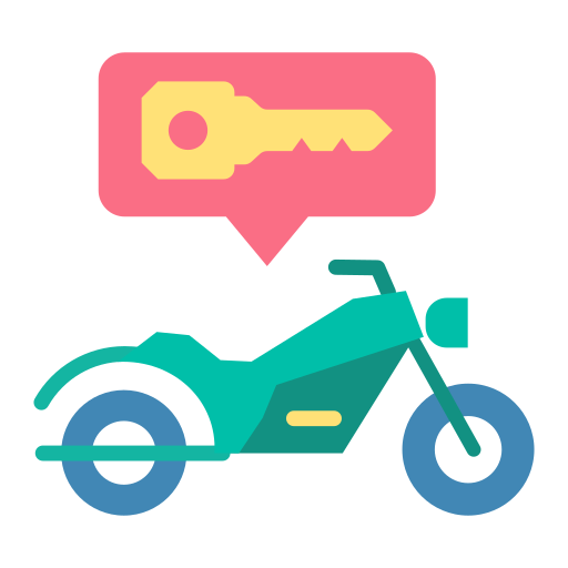 Bike rental Generic color fill icon