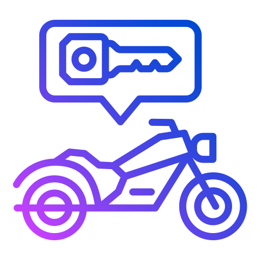 Bike rental Generic gradient outline icon