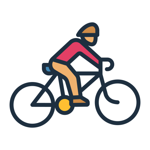 fahrrad Generic color lineal-color icon