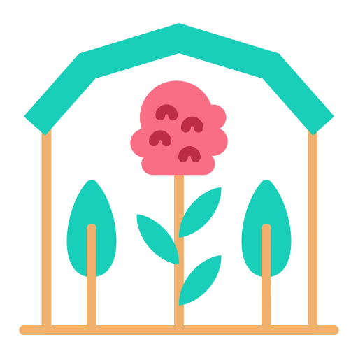 식물원 Generic color fill icon