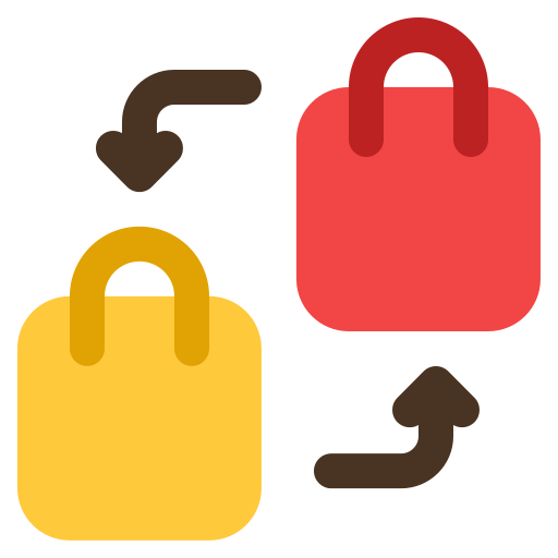 Exchange Generic color fill icon
