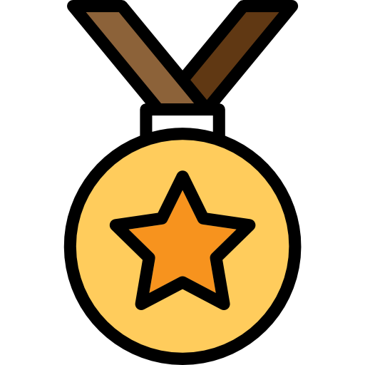 medal Mavadee Lineal Color ikona