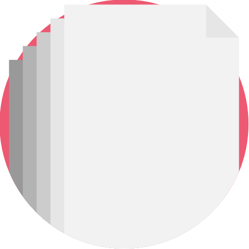 papier Detailed Flat Circular Flat icoon