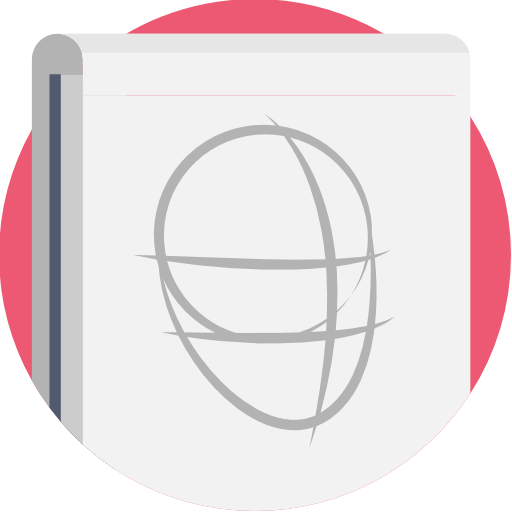 schetsen Detailed Flat Circular Flat icoon