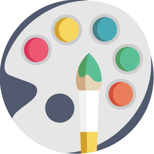 farbe Detailed Flat Circular Flat icon