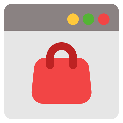 tienda online Generic color fill icono