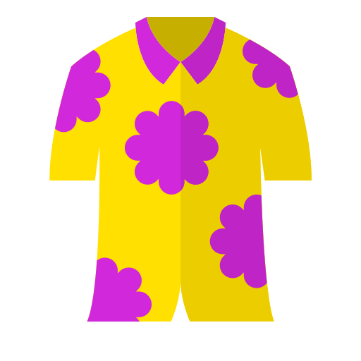 shirt Generic color fill icoon