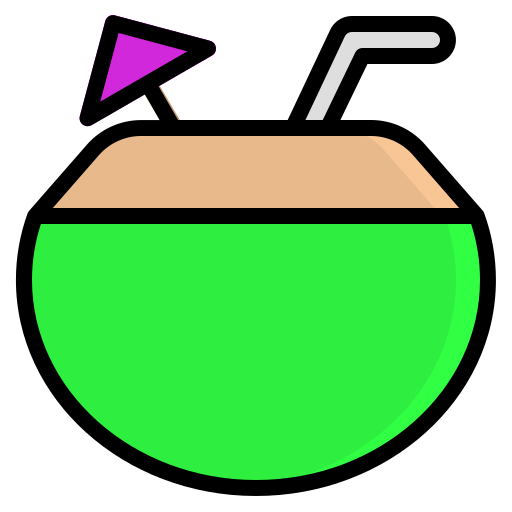 cóctel Generic color lineal-color icono