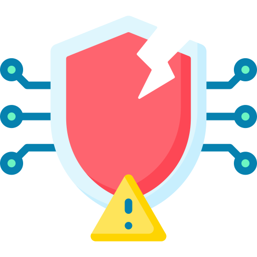 Cybersecurity threats Special Flat icon