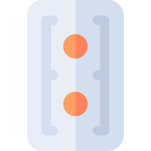 pillole contraccettive Basic Rounded Flat icona