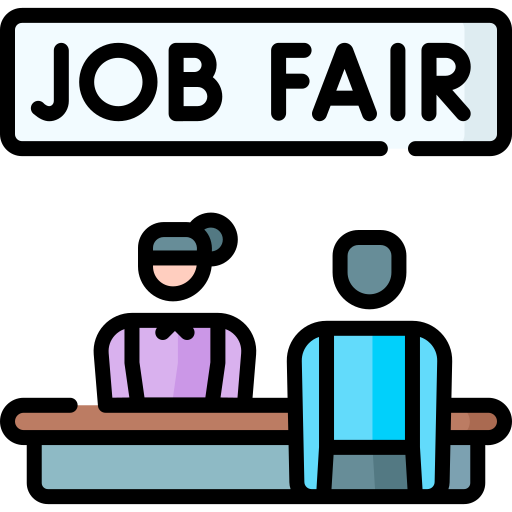 Job fair Special Lineal color icon