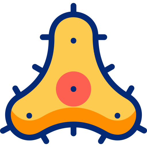 Microorganism Basic Accent Lineal Color icon