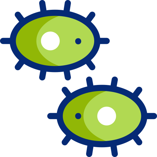 微生物 Basic Accent Lineal Color icon