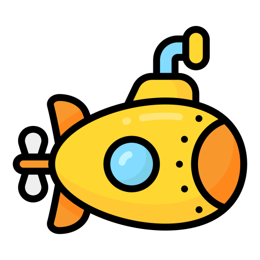 подводная лодка Generic color lineal-color иконка