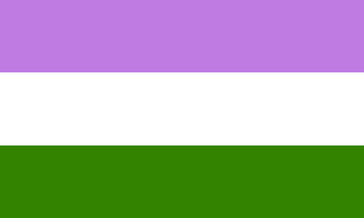 genderqueer Generic color fill icoon