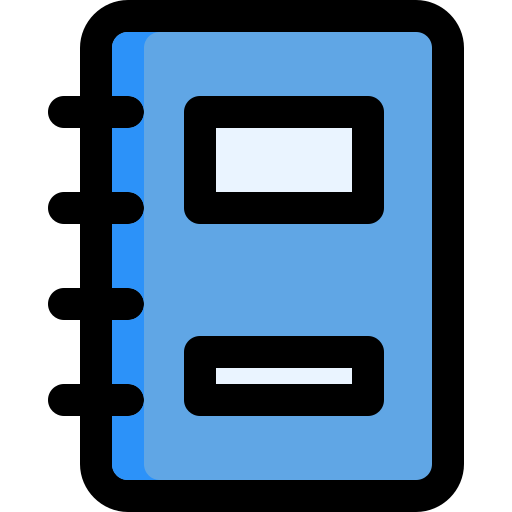 Notebook Generic color lineal-color icon