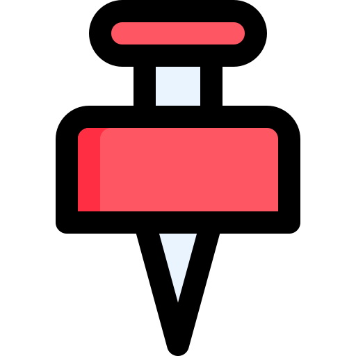 Нажимной штифт Generic color lineal-color иконка