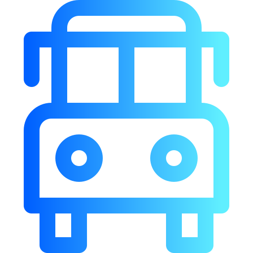 Школьный автобус Generic gradient outline иконка