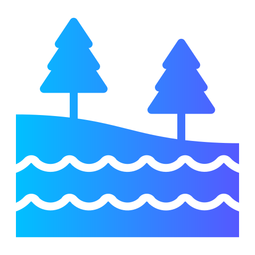 湖 Generic gradient fill icon