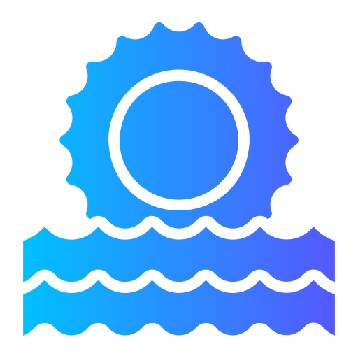 海洋 Generic gradient fill icon