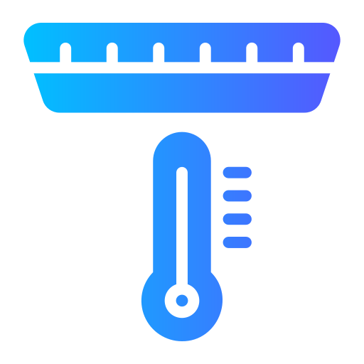 temperatuursensor Generic gradient fill icoon