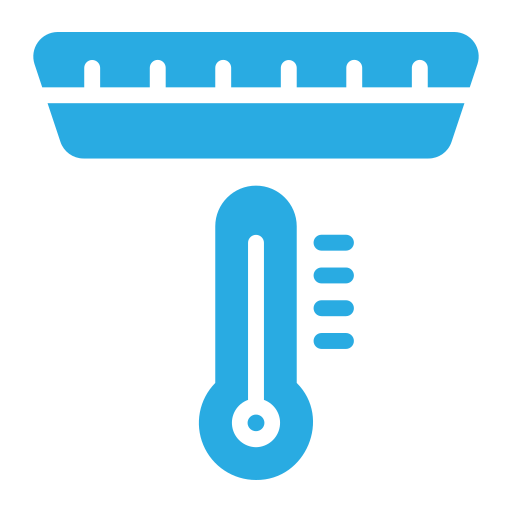 Temperature sensor Generic color fill icon
