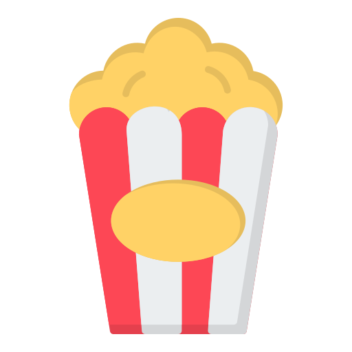 popcorn Generic color fill icon
