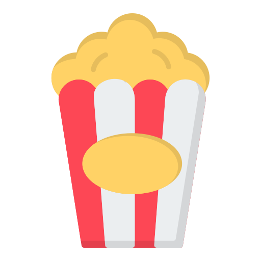 Popcorn Generic color fill icon