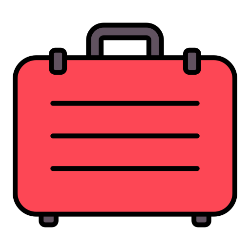 maleta Generic color lineal-color icono