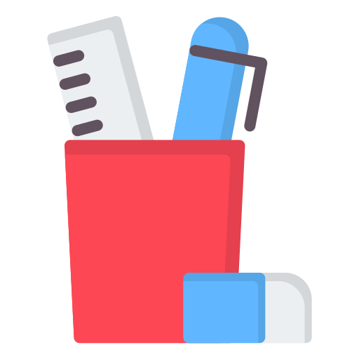 Stationery Generic color fill icon