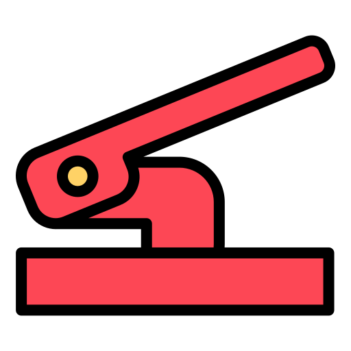 Hole punch Generic color lineal-color icon