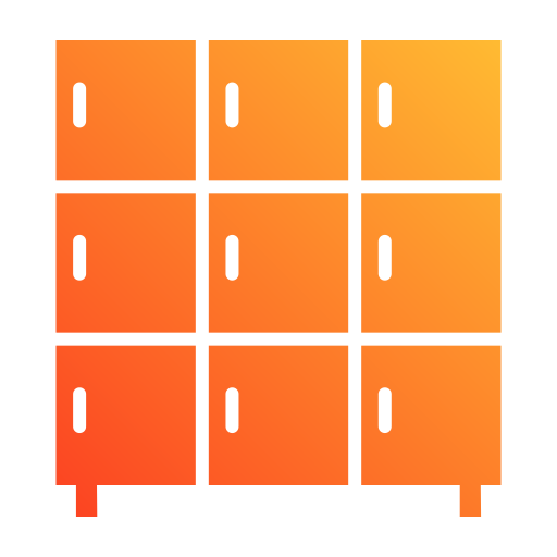 Lockers Generic gradient fill icon