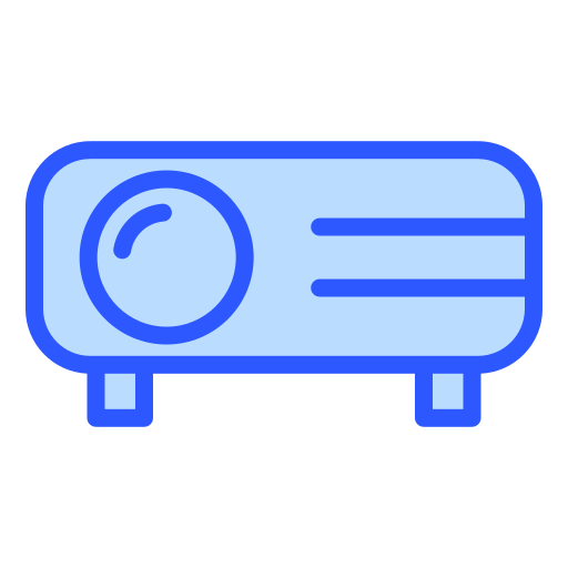 Projector Generic color lineal-color icon