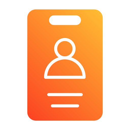 Id card Generic gradient fill icon