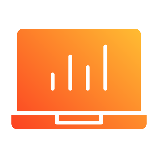 computer portatile Generic gradient fill icona