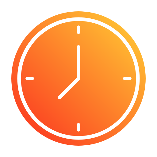 wanduhr Generic gradient fill icon