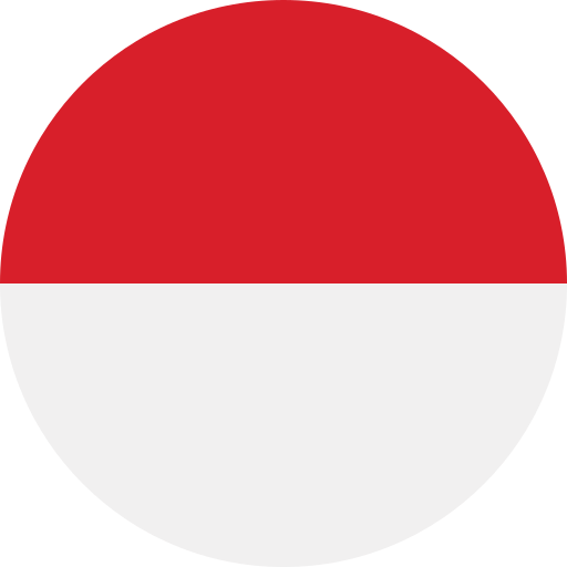 indonesië vlag Generic color fill icoon