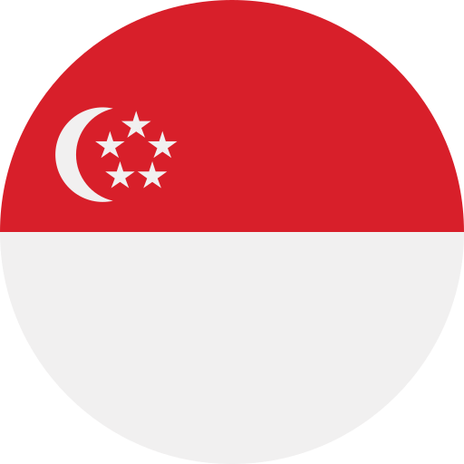 シンガポールの国旗 Generic color fill icon