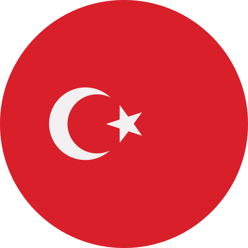 turkse vlag Generic color fill icoon