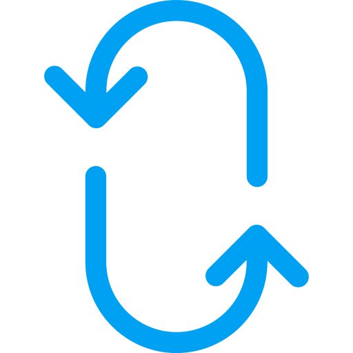 cirkel pijl Generic color outline icoon