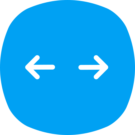 Left and right arrows Generic color fill icon