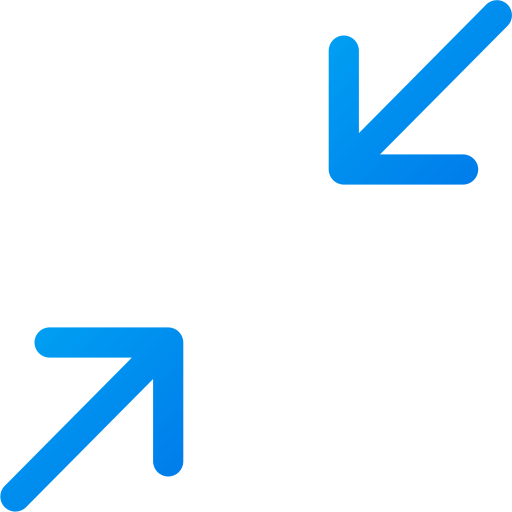 최소화 Generic gradient outline icon