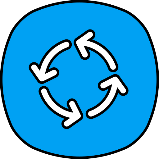 flechas circulares Generic color lineal-color icono
