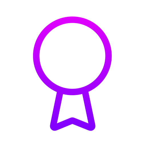distintivo Generic gradient outline icona
