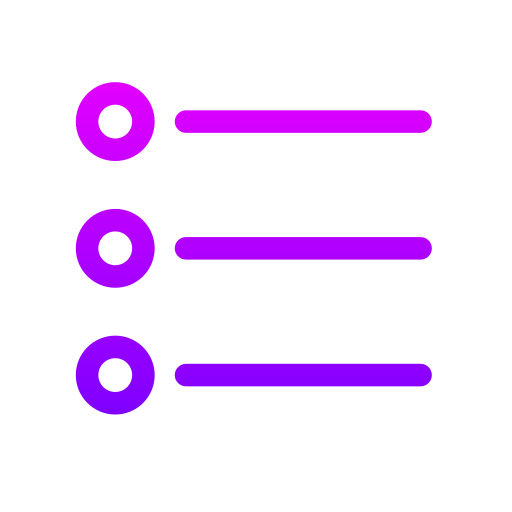 spiegelstriche Generic gradient outline icon