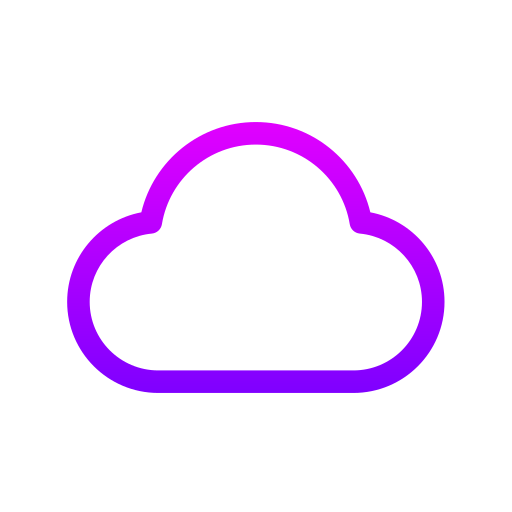 wolke Generic gradient outline icon