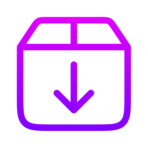 consegnare Generic gradient outline icona